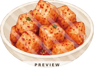 깍두기 1 김치