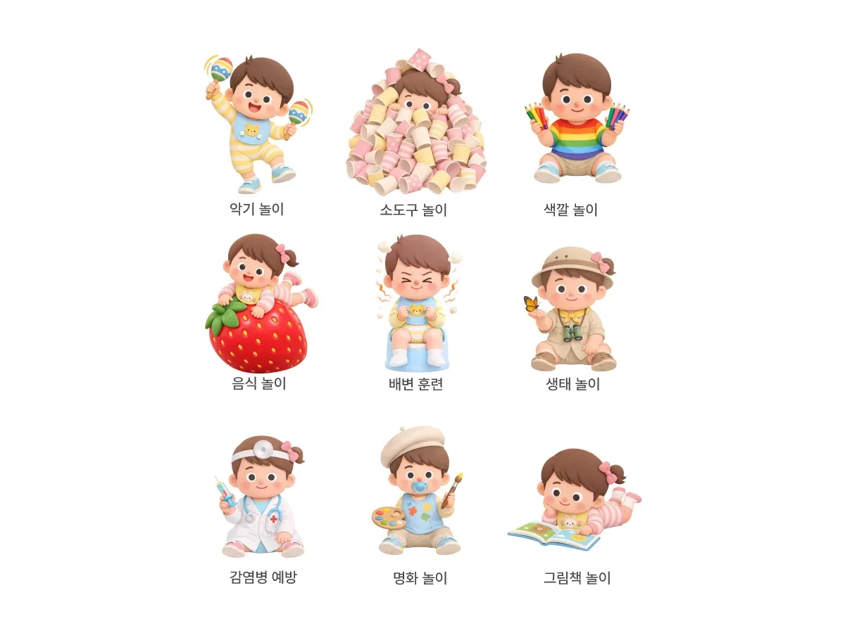 영아 특색 프로그램
「아홉 가지 특별함, 우리 반의 선택은?」